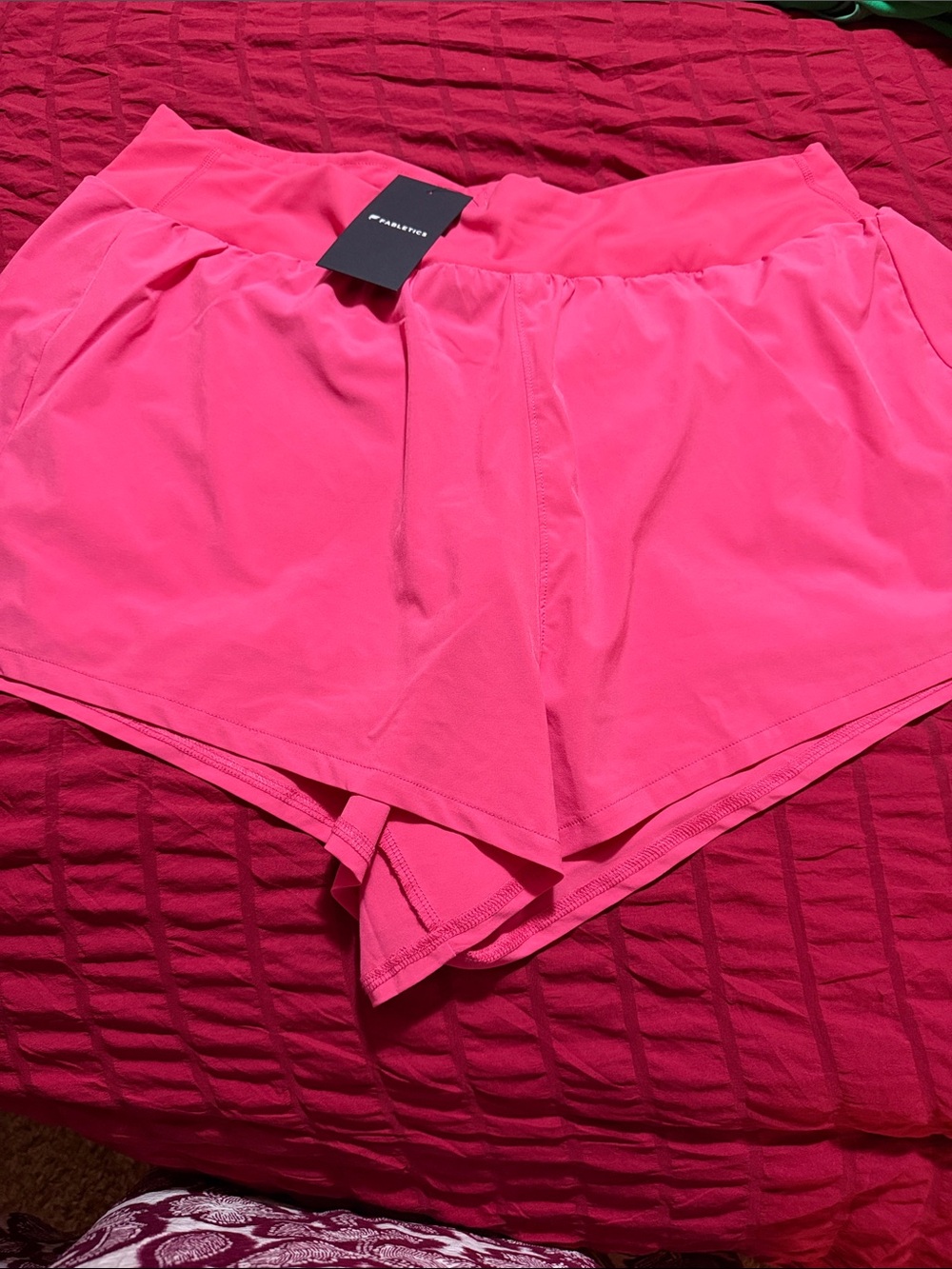 Fabletics Hot Pink Women's Athletic Shorts